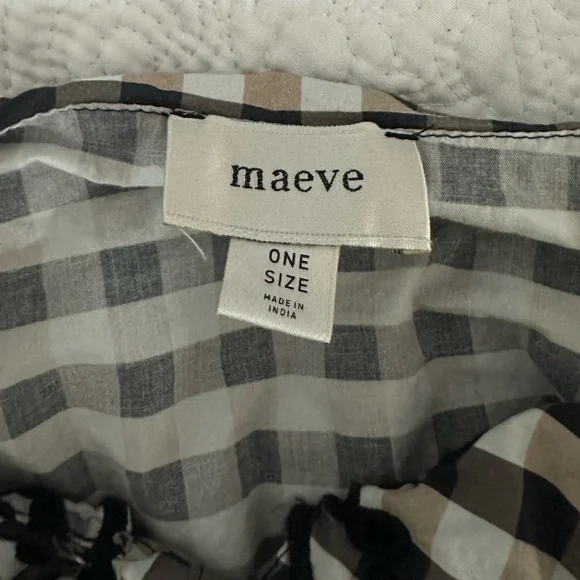 Anthropologie Gingham Blouse - Picture 5 of 5